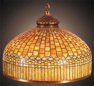 Tiffany Curtain Border Hanging Shade Tiffany Curtain Border Hanging Shade